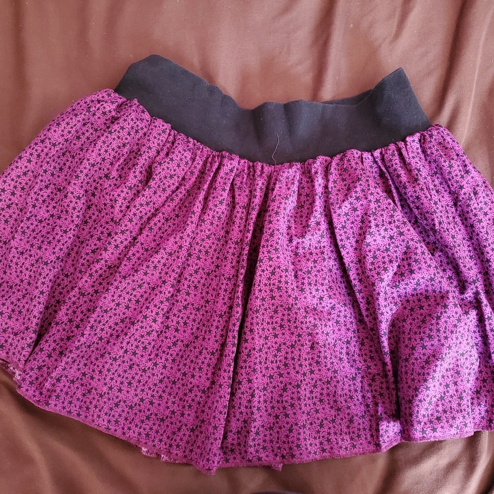 Purple skirt
